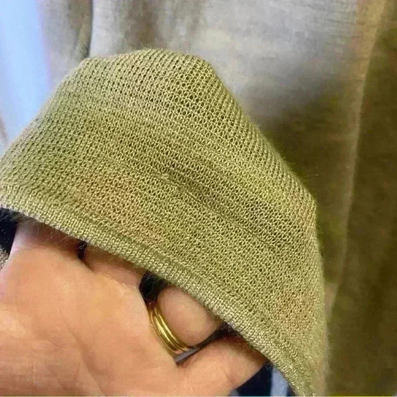 Tan Cream Black Colored Apt. 9 Long Cardigan - Picture 6 of 10